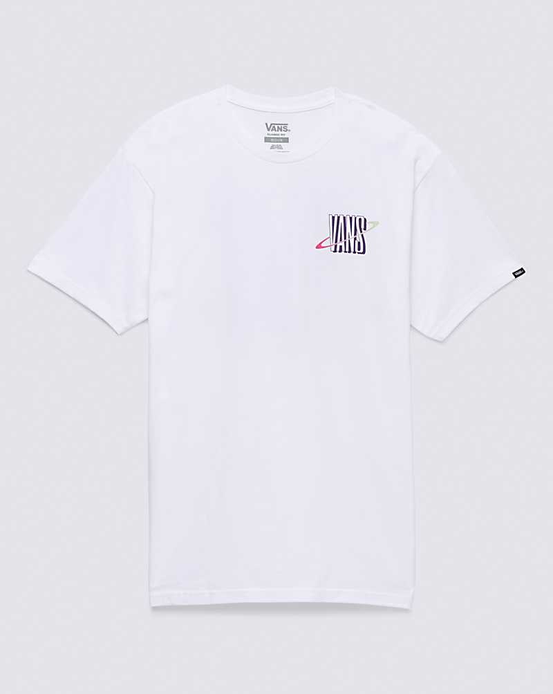 Vans Ringed Logo T-Shirt Herr Vita | Sverige DKBP71628