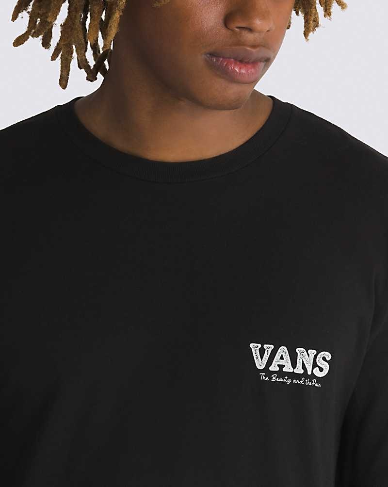 Vans Rosethorn T-Shirt Herr Svarta | Sverige HVJT50638