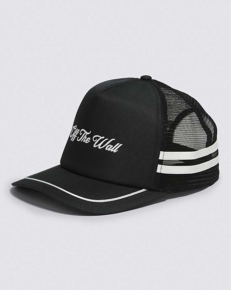 Vans Script Trucker Hatt Herr Svarta | Sverige FSNI58749