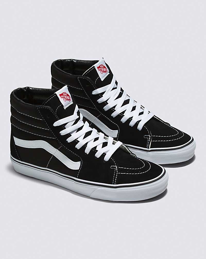 Vans Sk8-Hi Breda Skor Herr Svarta Vita | Sverige WAQM95018