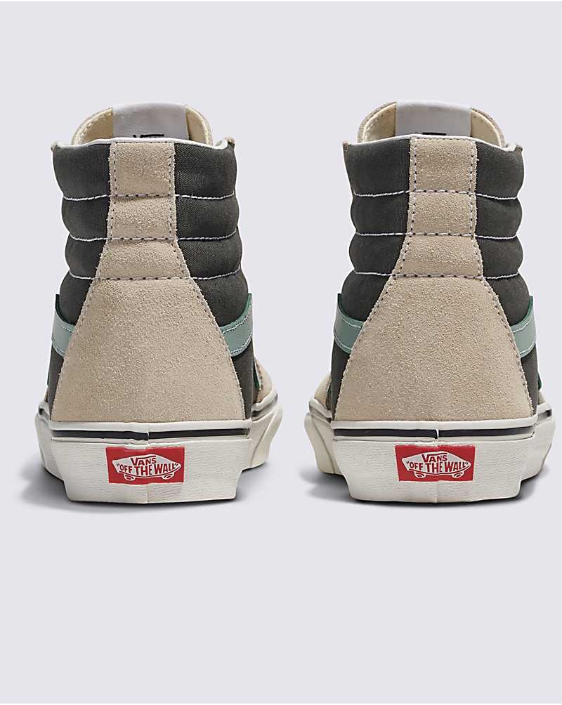 Vans Sk8-Hi Canvas Mocka Skor Dam Svarta Beige | Sverige NVRL51486