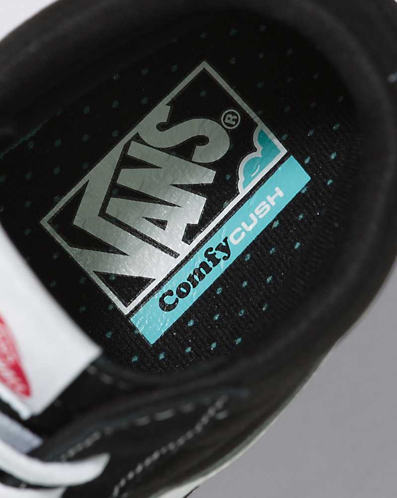 Vans Sk8-Hi ComfyCush Skor Dam Svarta Vita | Sverige IDKQ73568