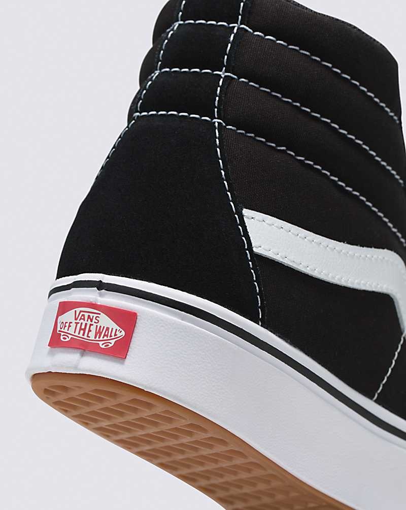 Vans Sk8-Hi ComfyCush Skor Dam Svarta Vita | Sverige IDKQ73568