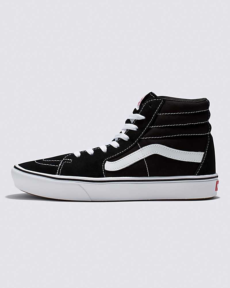 Vans Sk8-Hi ComfyCush Skor Herr Svarta Vita | Sverige IYHA26435