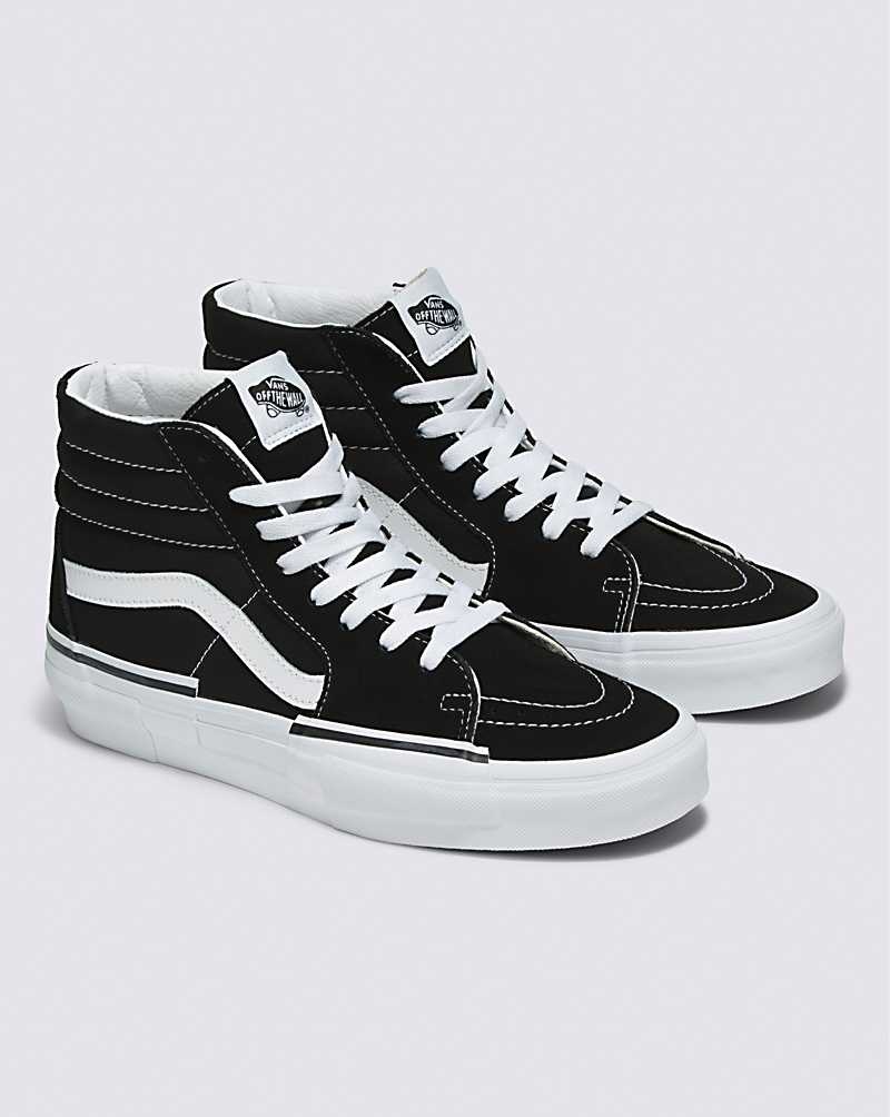 Vans Sk8-Hi Rearrange Skor Dam Svarta Vita | Sverige GSRN03785