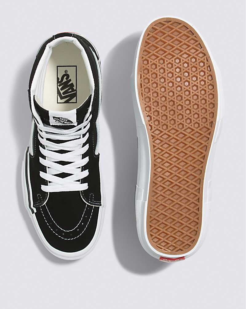 Vans Sk8-Hi Rearrange Skor Dam Svarta Vita | Sverige GSRN03785