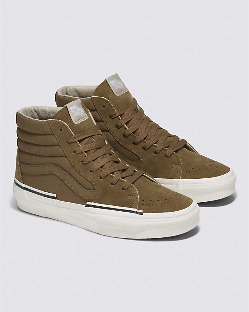 Vans Sk8-Hi Rearrange Skor Herr Khaki | Sverige UMEW47068