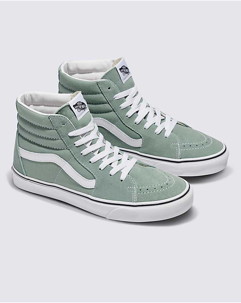 Vans Sk8-Hi Skor Dam Gröna | Sverige OLDA54073