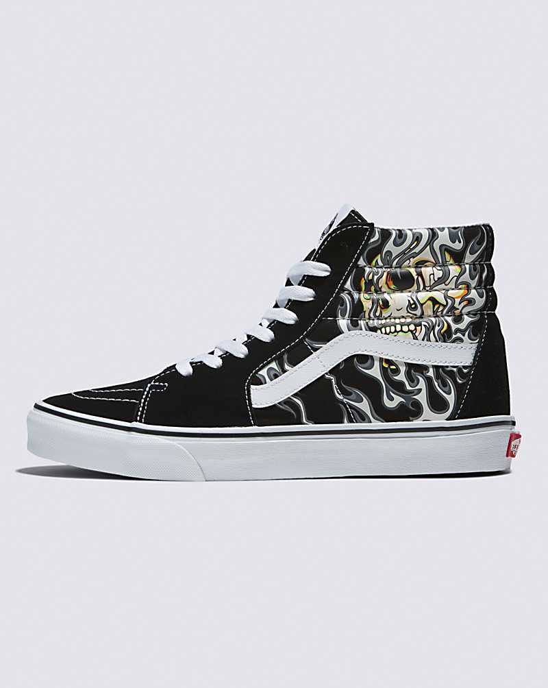 Vans Sk8-Hi Skor Dam Svarta Vita | Sverige XCIW25946