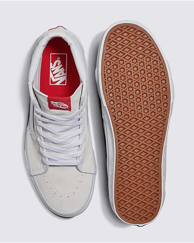 Vans Sk8-Hi Skor Dam Vita | Sverige ROMX38972