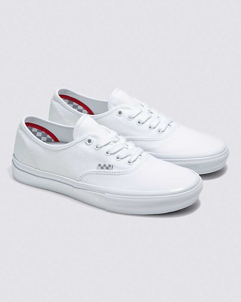 Vans Skate Authentic Skateskor Dam Vita | Sverige CGOL90432