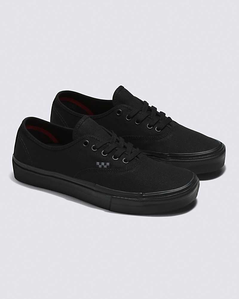 Vans Skate Authentic Skateskor Herr Svarta | Sverige IZKU20618