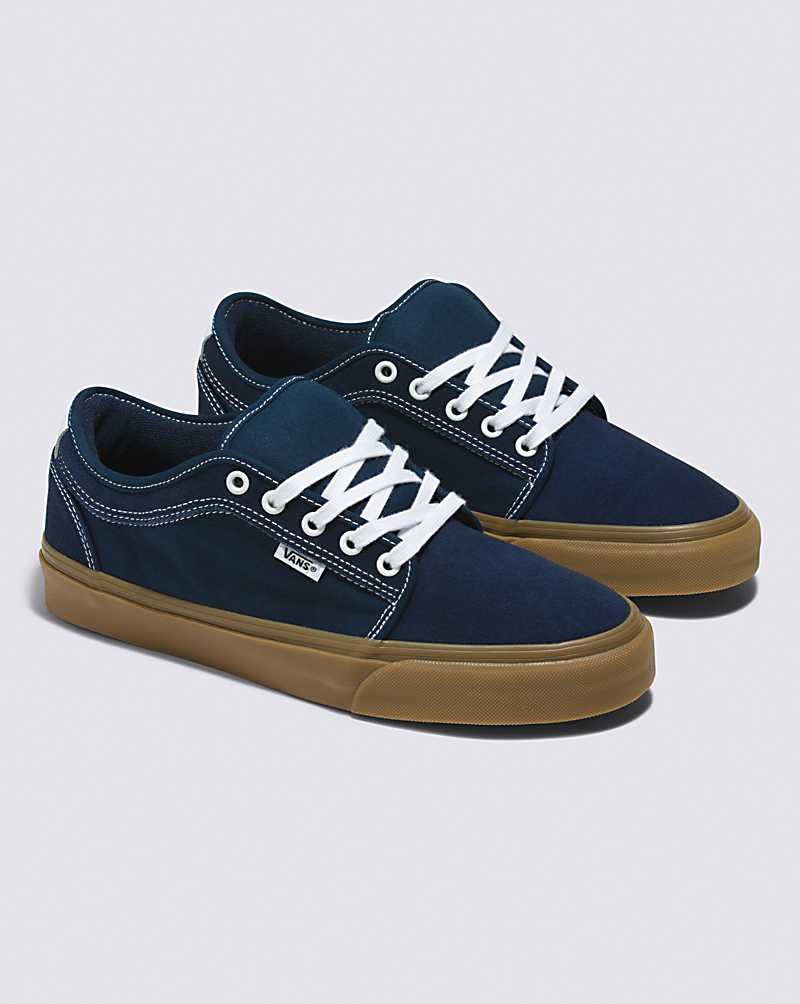 Vans Skate Chukka Low Skateskor Dam Marinblå | Sverige NQZX32851