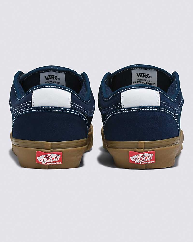 Vans Skate Chukka Low Skateskor Dam Marinblå | Sverige NQZX32851