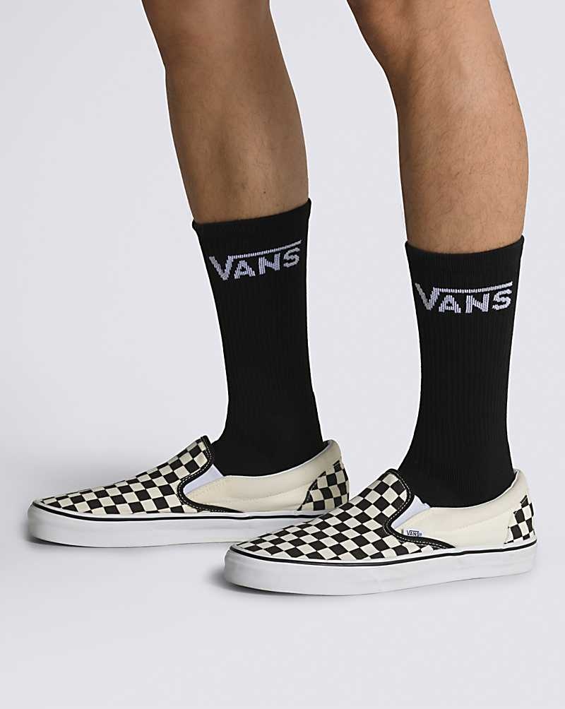 Vans Skate Crew Strumpor Herr Svarta | Sverige DPGA62347