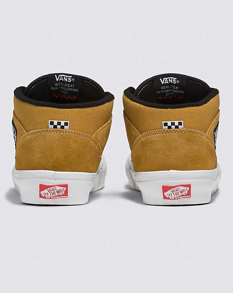 Vans Skate Half Cab Skateskor Herr Guld | Sverige TGYS69254