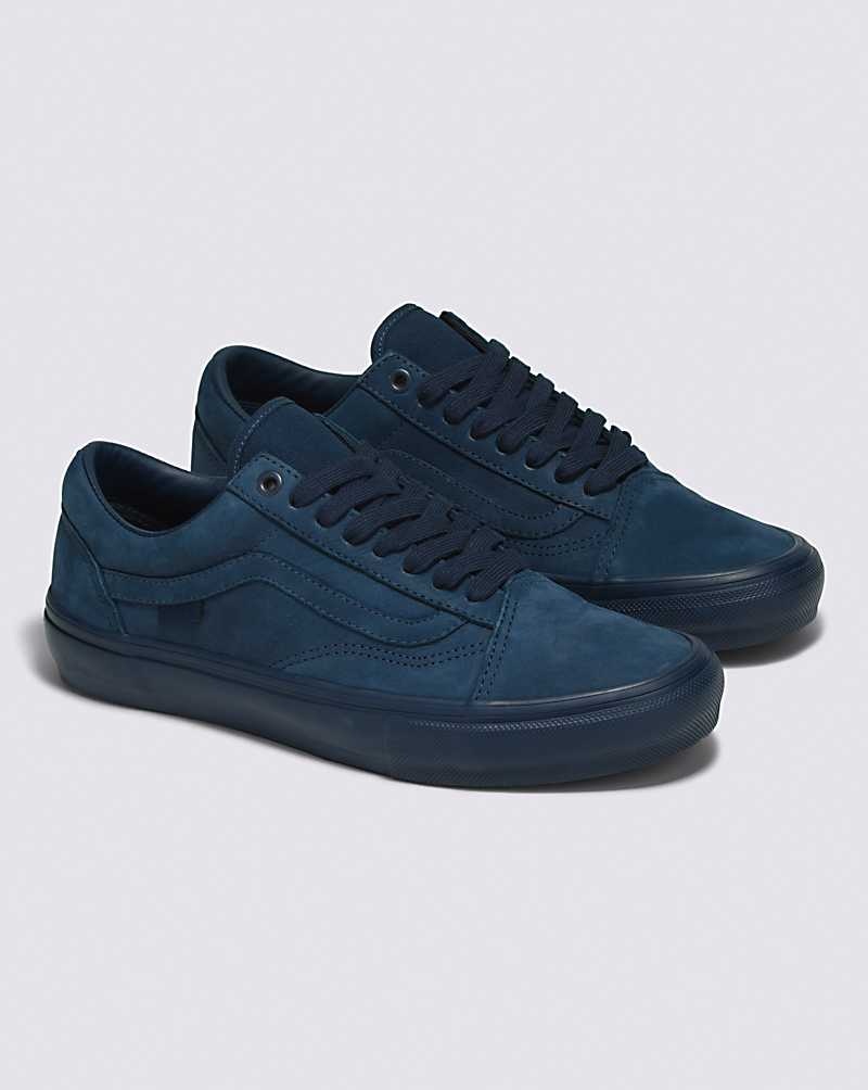 Vans Skate Old Skool Mono Skateskor Dam Mörkblå | Sverige MDPG13068