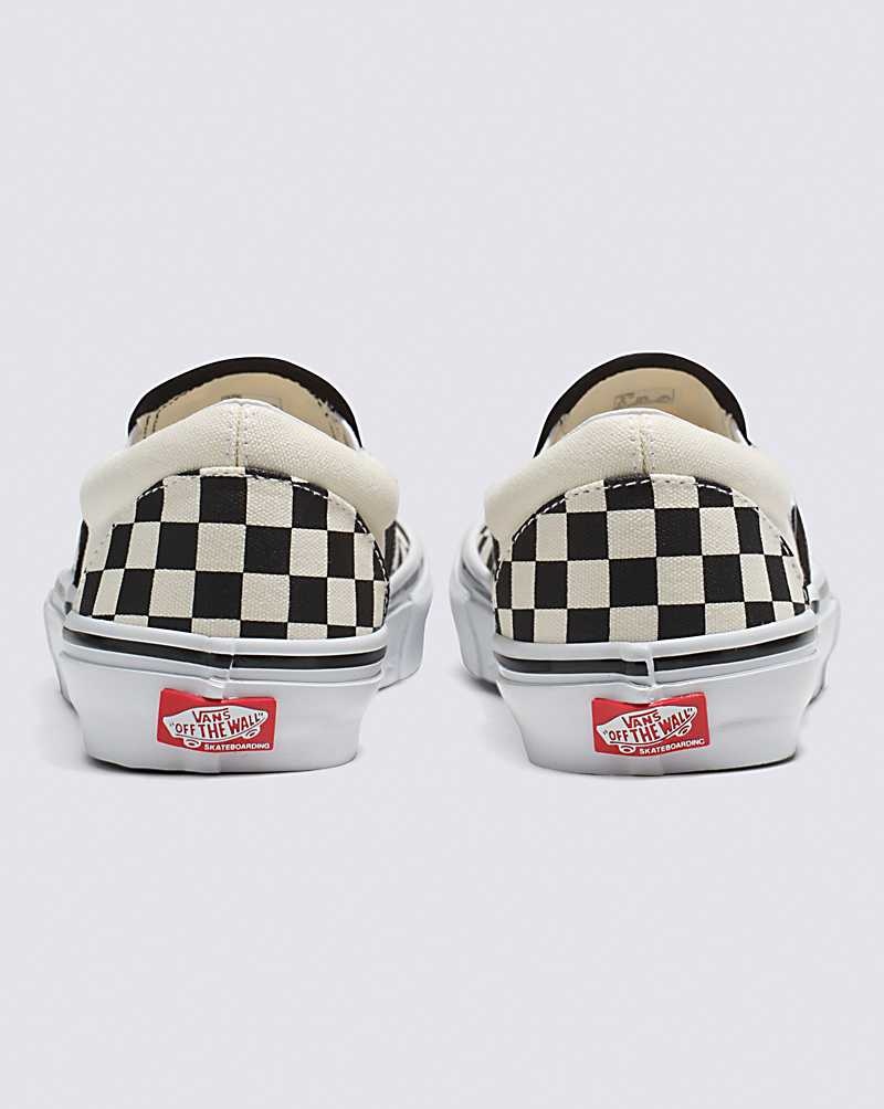 Vans Skate Slip-On Checkerboard Skateskor Herr Svarta Vita | Sverige PXGZ14856