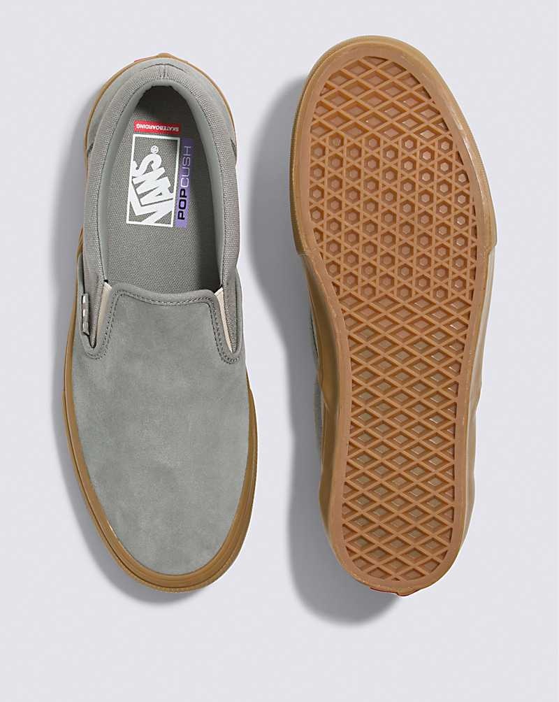 Vans Skate Slip-On Skateskor Dam Grå | Sverige QKEI42956