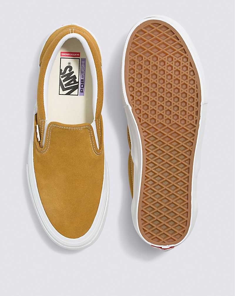 Vans Skate Slip-On Wrapped Skateskor Dam Guld | Sverige WUNR05147