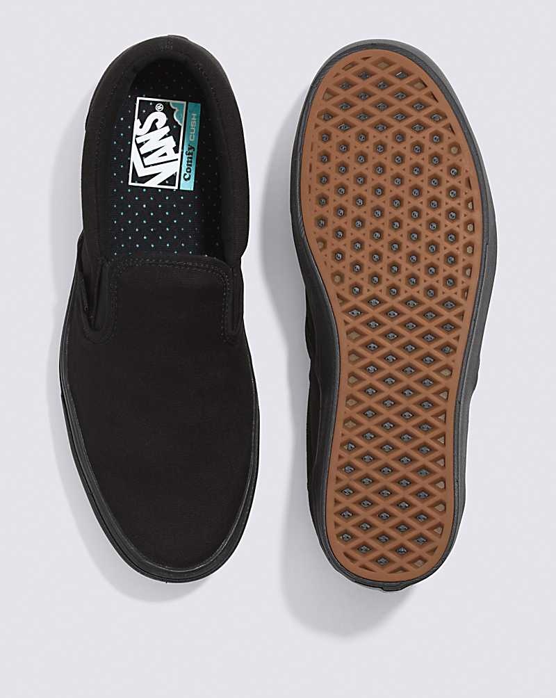 Vans Slip-On ComfyCush Skor Dam Svarta | Sverige ZYRV73012