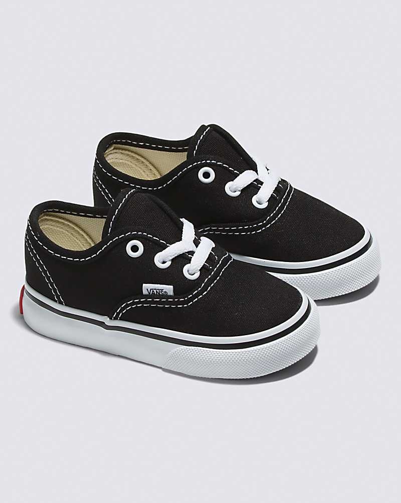 Vans Toddler Authentic Skor Barn Svarta | Sverige TYGP64782