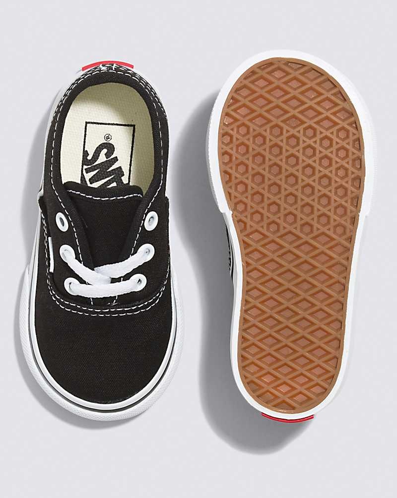 Vans Toddler Authentic Skor Barn Svarta | Sverige TYGP64782