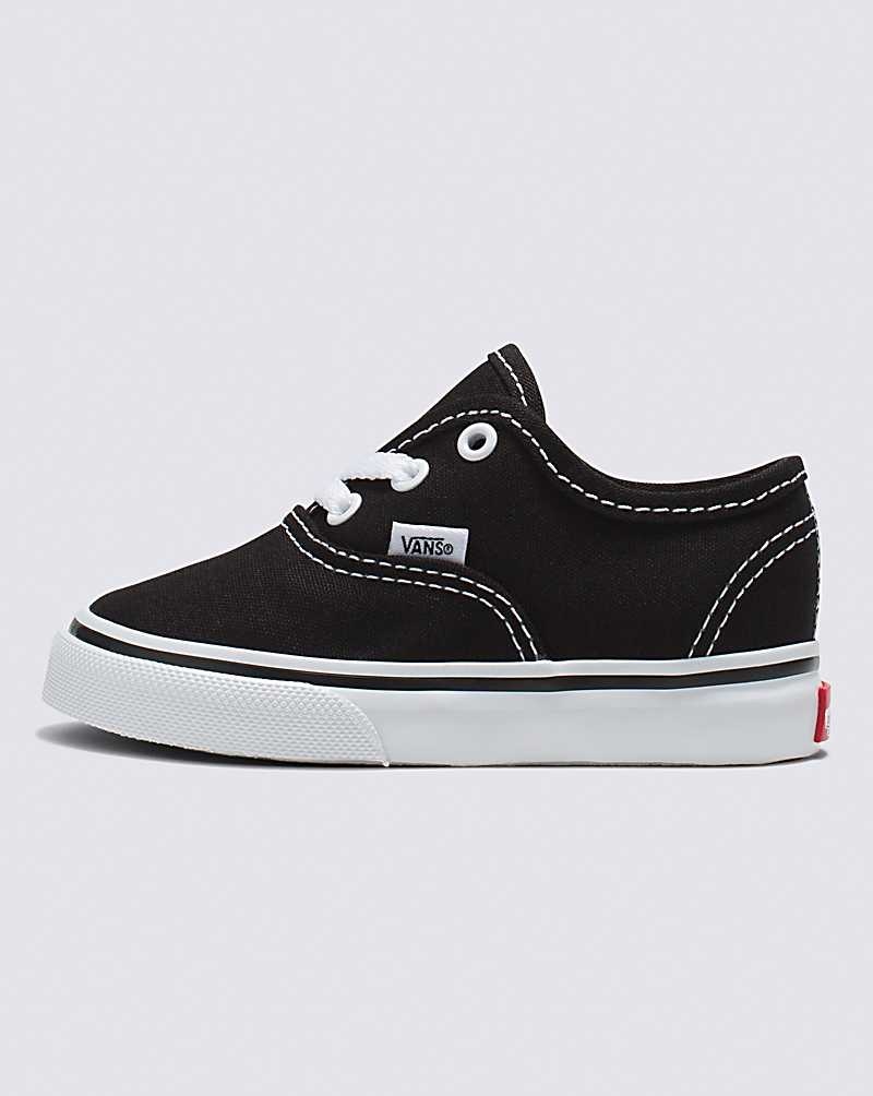 Vans Toddler Authentic Skor Barn Svarta | Sverige TYGP64782