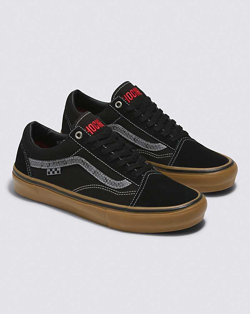 Vans X Hockey Skate Old Skool Skateskor Dam Svarta | Sverige BCLQ13209